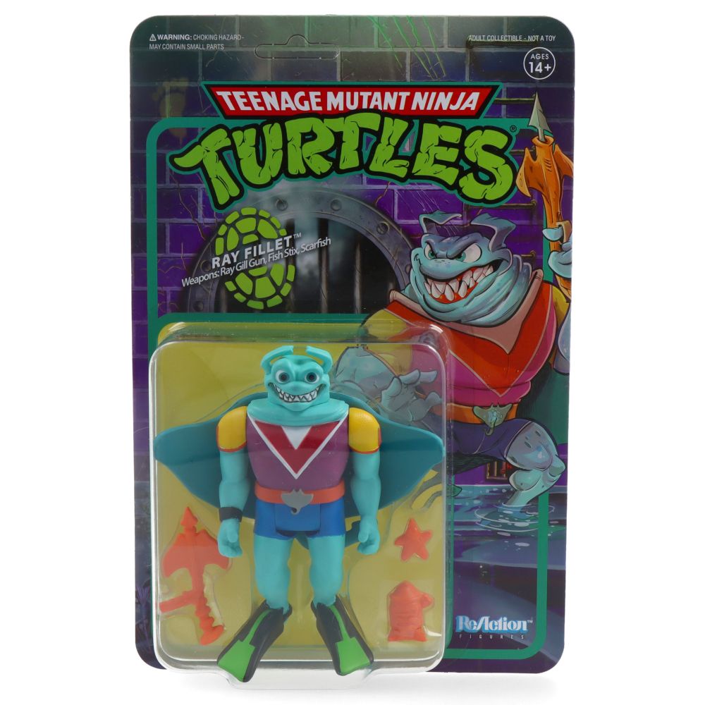 Ray Fillet (Tortues Ninja - TMNT) - ReAction figure