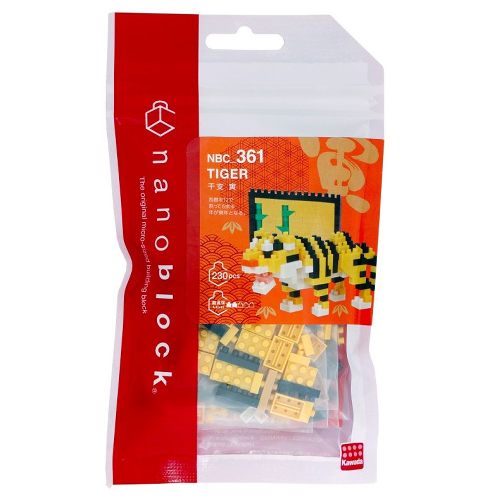 Nanoblock - Tigre - NBC 361