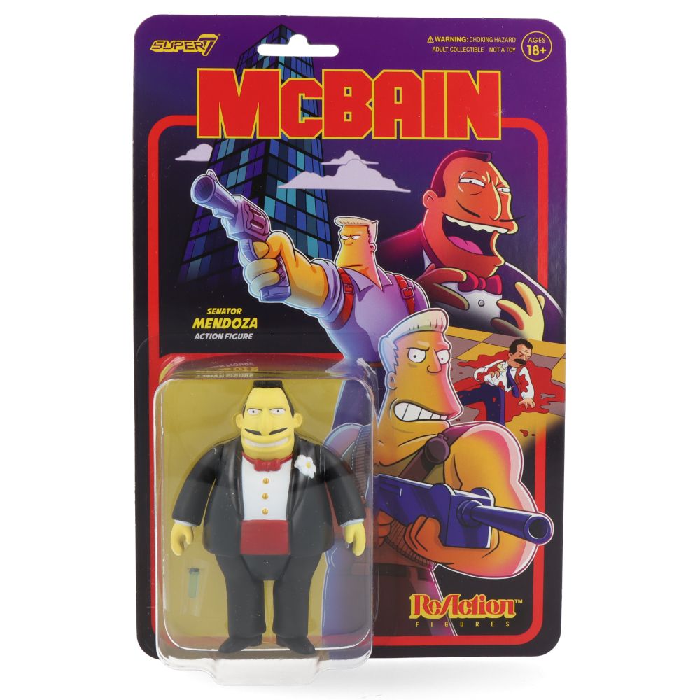 Senator Mendoza - ReAction figures ( The Simpsons)