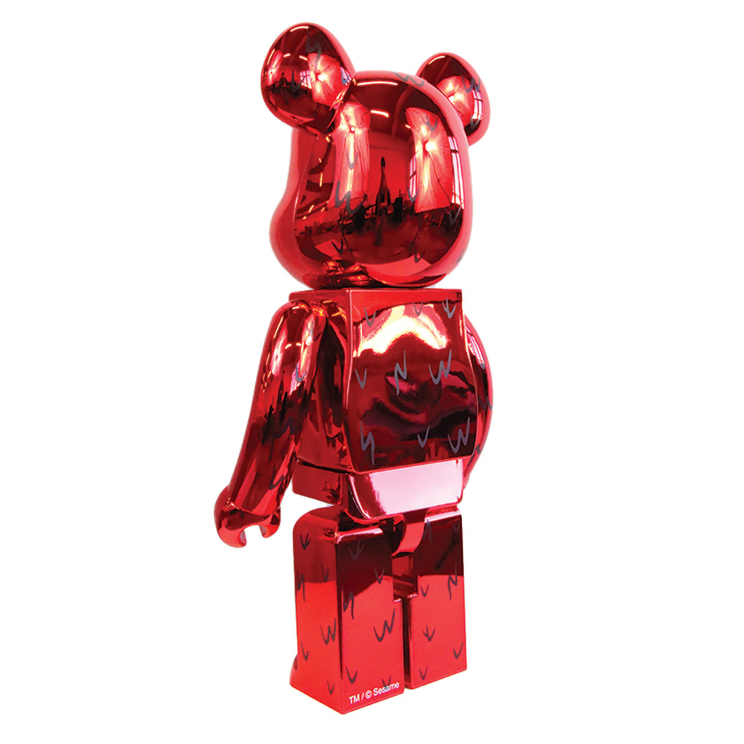 1000% Bearbrick Elmo Chrome Ver.