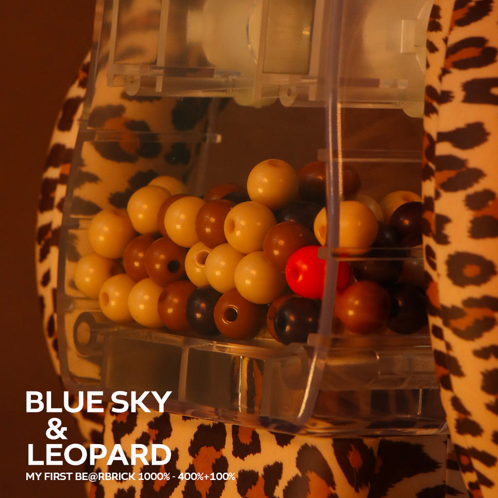 400% + 100% Bearbrick My First Baby Leopard