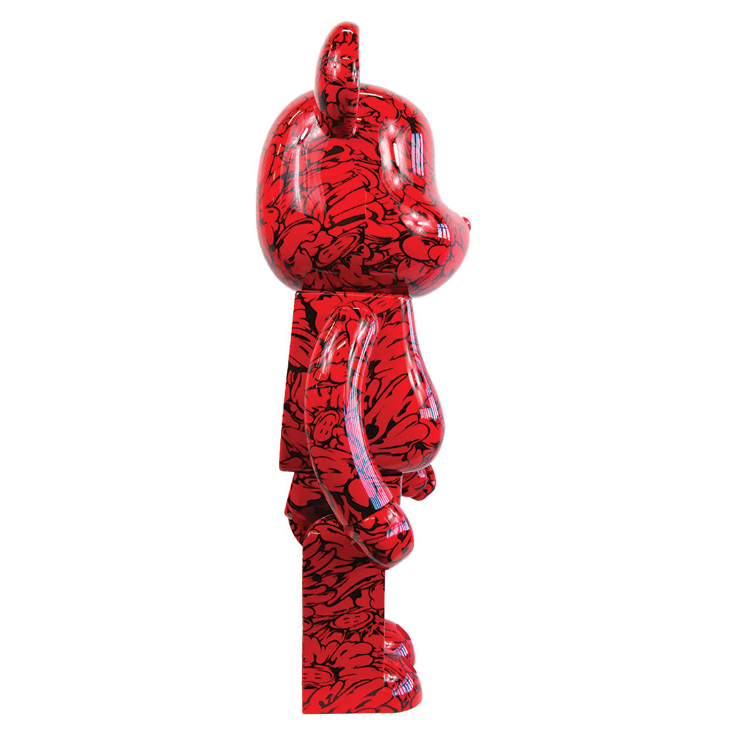 1000% Bearbrick Shun Sudo - Mr Scarlet