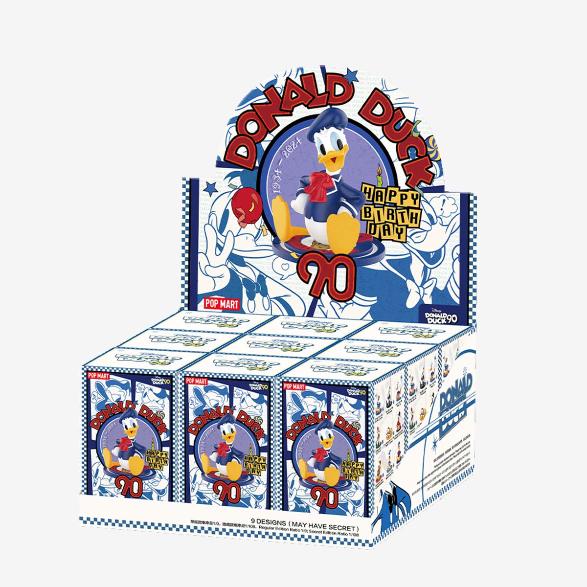 Disney Donald Duck 90th Anniversary Series Figures