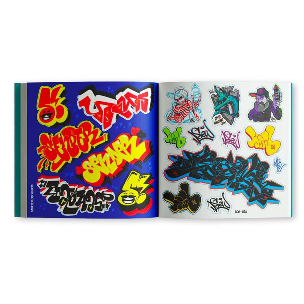 The Graffiti Sticker Book