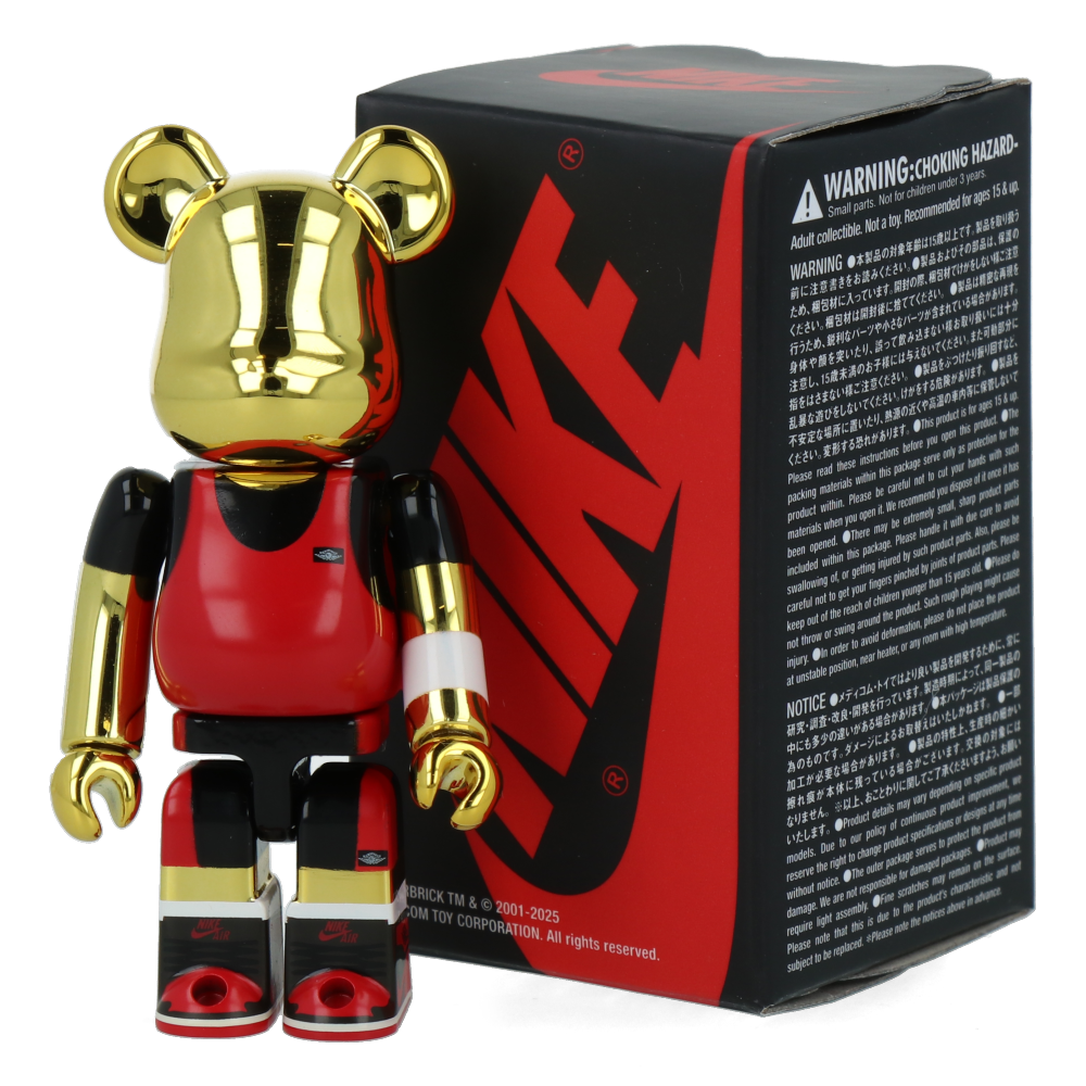100% Bearbrick Michael Jordan - Air Jordan 1985