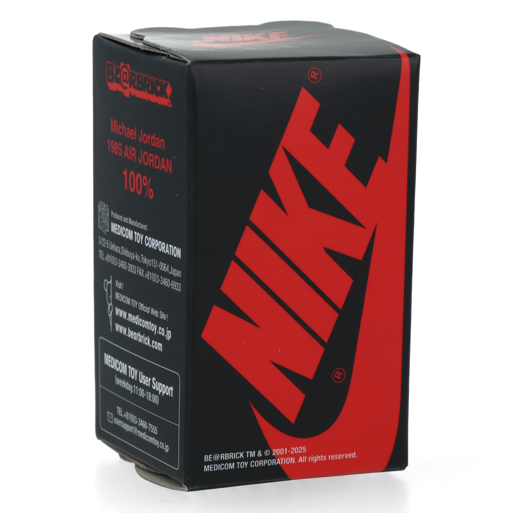100% Bearbrick Michael Jordan - Air Jordan 1985