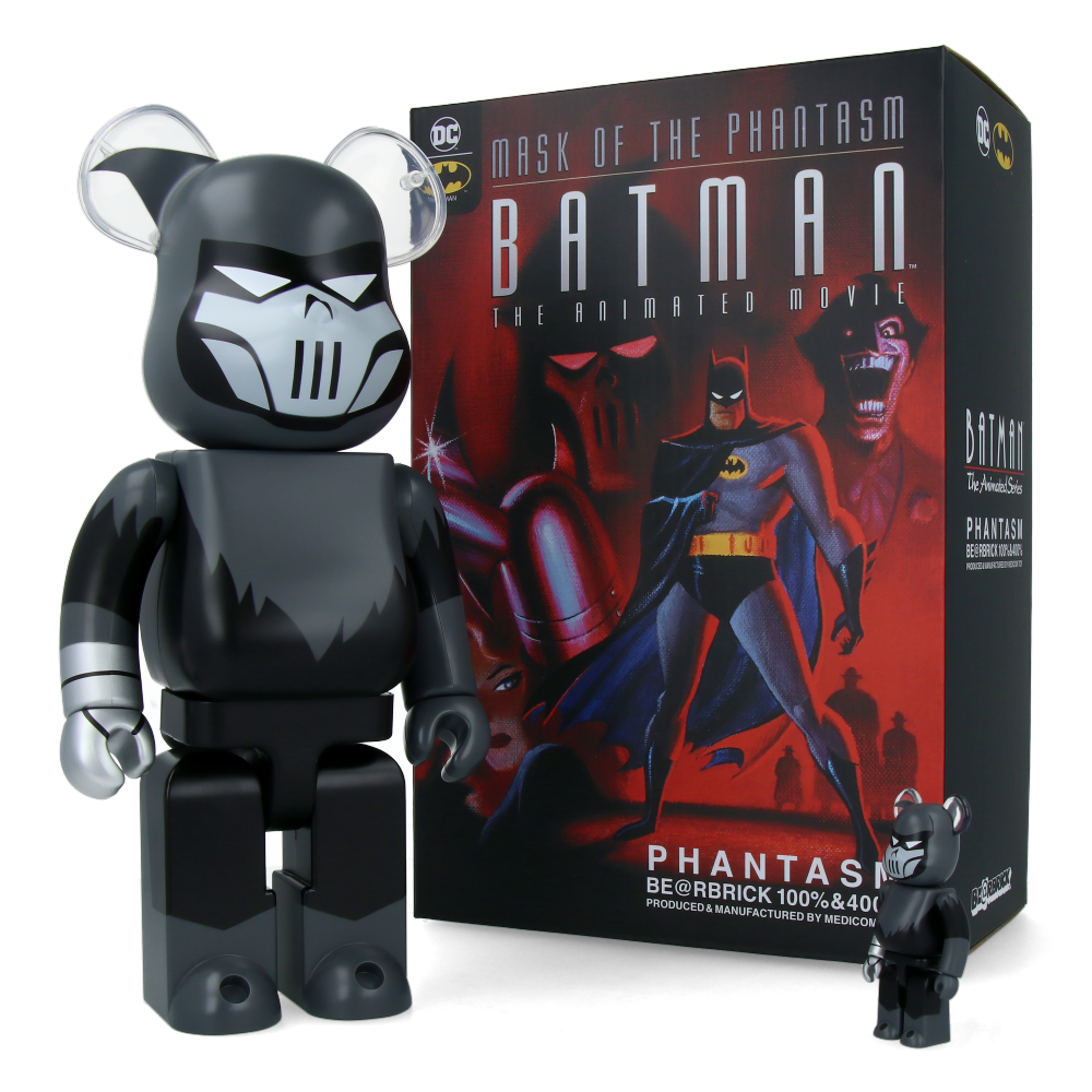 400% + 100% Bearbrick Phantasm (Batman The Animated Series Ver.)