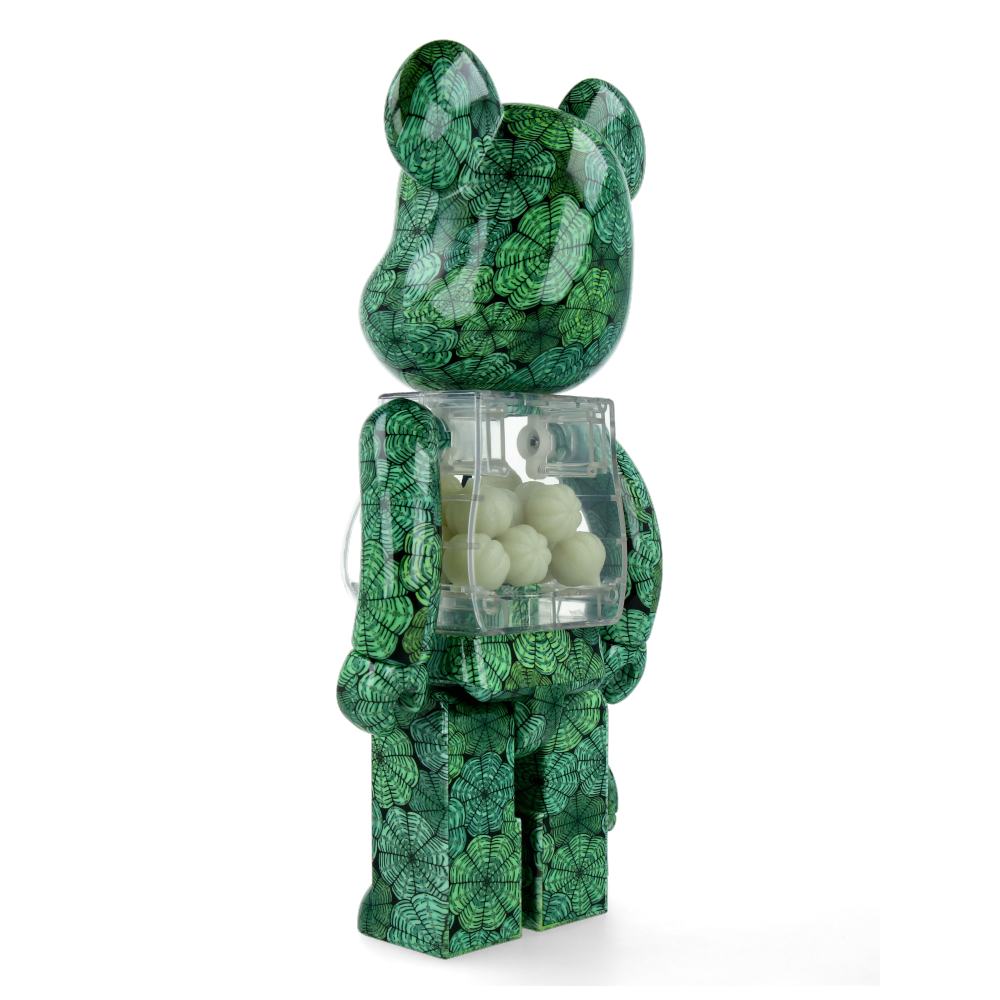 400% + 100% Bearbrick Euphorbia Obesa