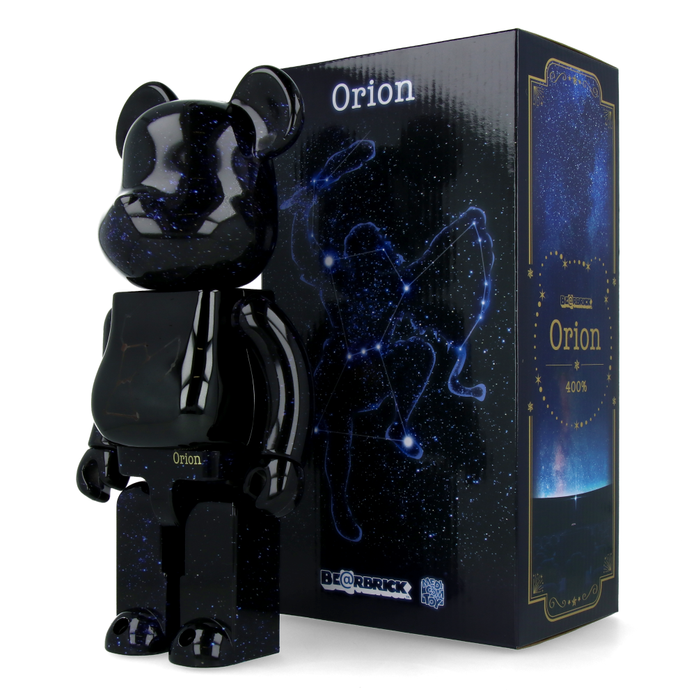 400% Bearbrick Luminescence Orion
