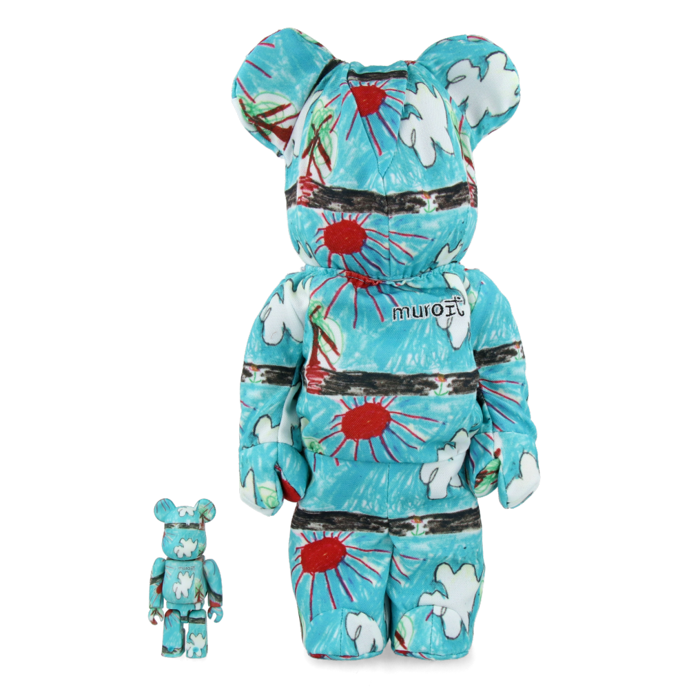 400% + 100% Bearbrick Murotsuyoshi (3 pcs)