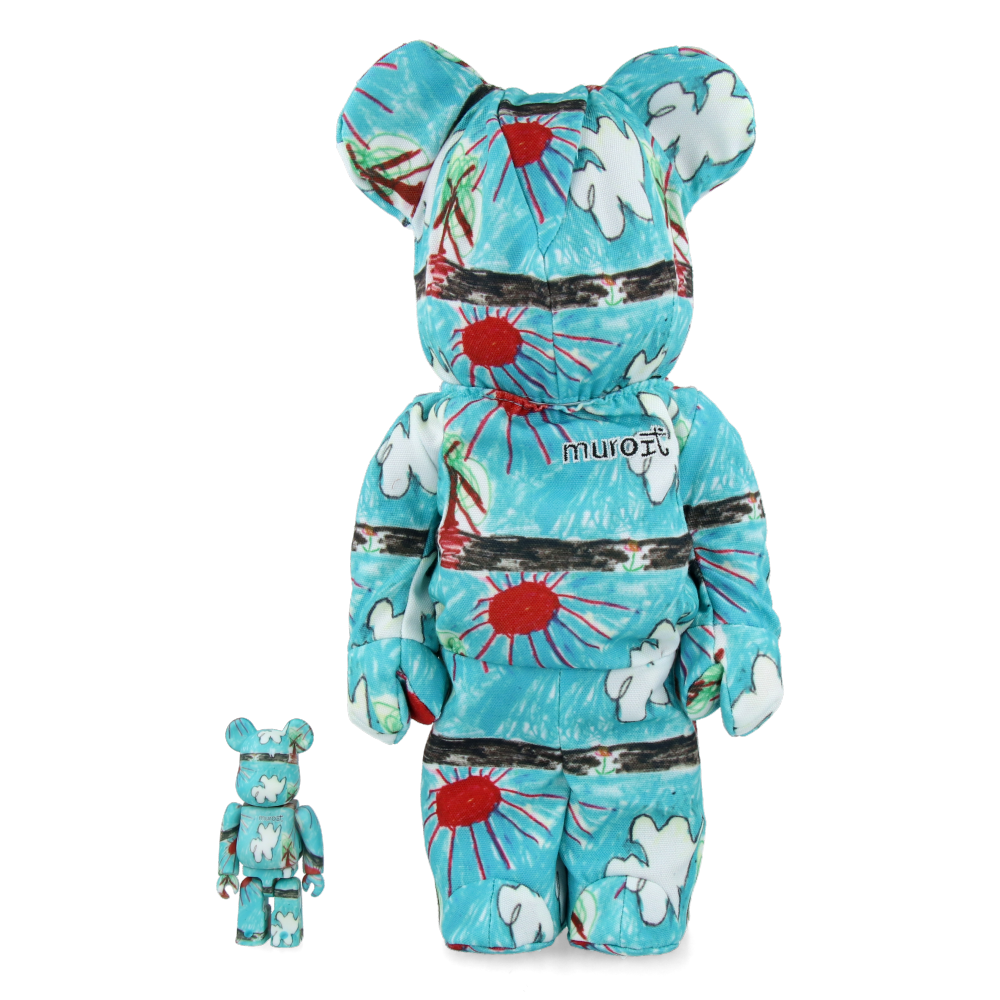 400% + 100% Bearbrick Murotsuyoshi (3 pcs)