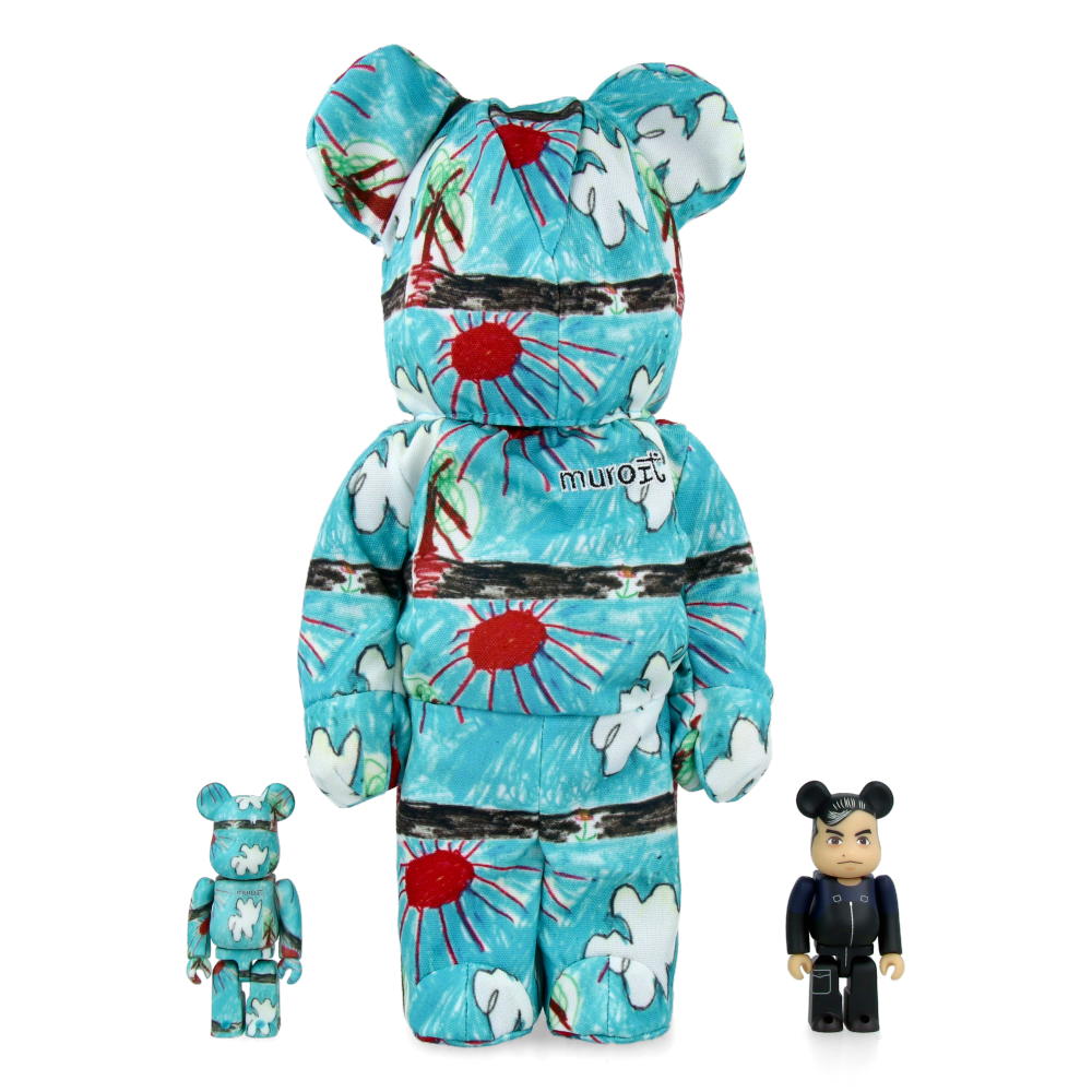 400% + 100% Bearbrick Murotsuyoshi (3 pcs)