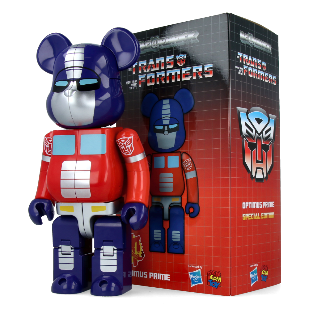 400% Bearbrick Optimus Prime - Bearbrick X Transformers