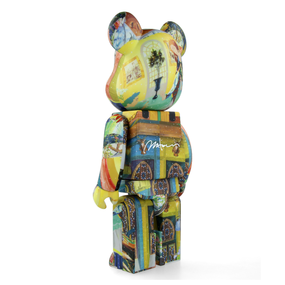 400% + 100% Bearbrick Tomakazu Matsuyama