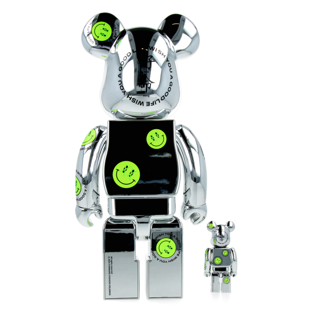 400% + 100% Bearbrick Wish you a Good Life - Nickthereal