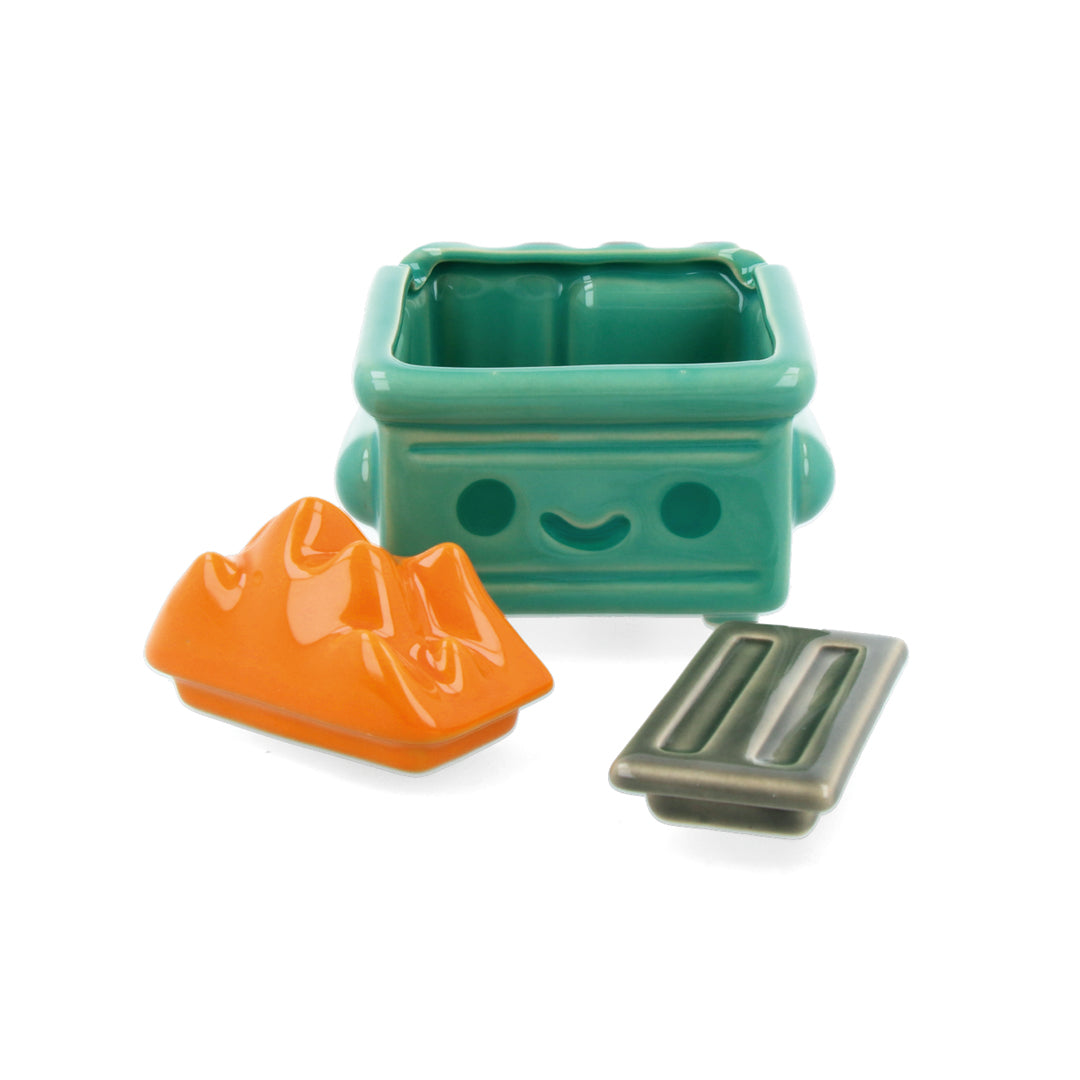 Dumpster Fire - Trash Stash Ceramic Figure