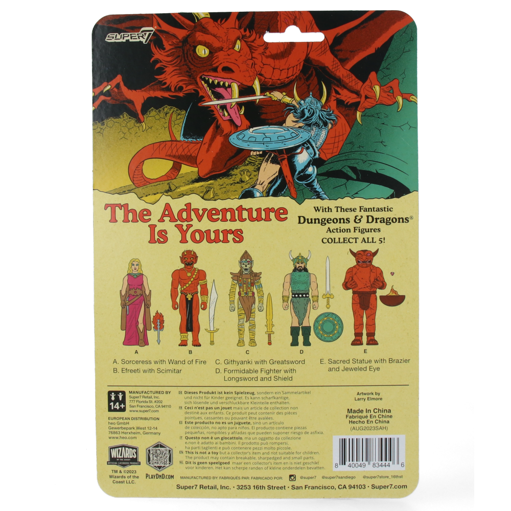 Formidable Fighter (Donjons et Dragons) - ReAction Figures Wave 03
