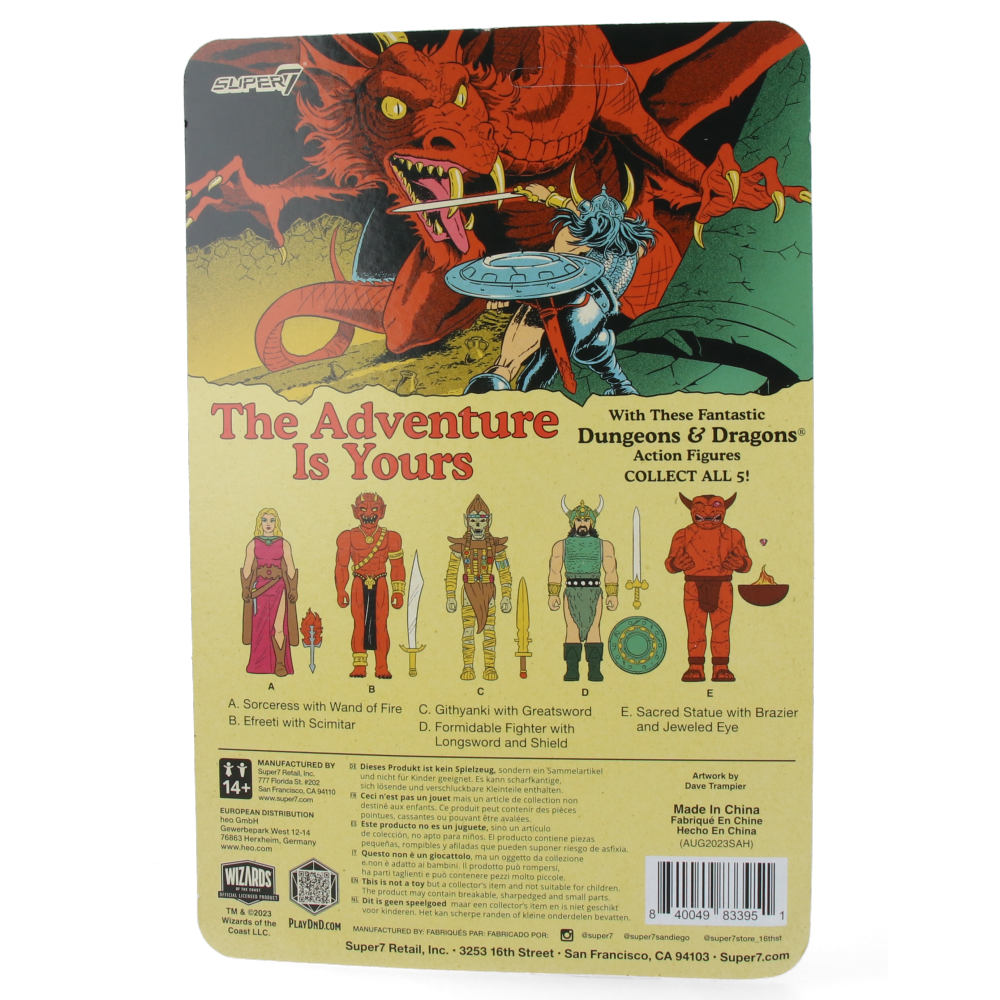 Donjons et Dragons - Sacred Statue (Player's Handbook) - ReAction Figures Wave 03