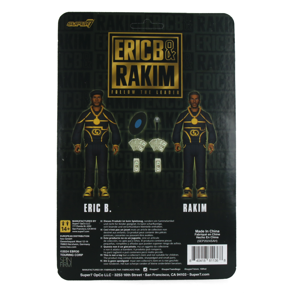 Eric B & Rakim - Follow the Leader - ReAction Figures
