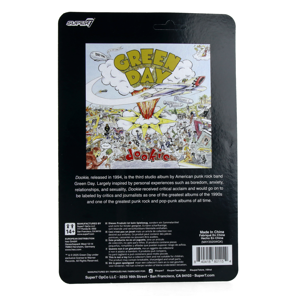 Green Day Dookie Dog - ReAction Figures