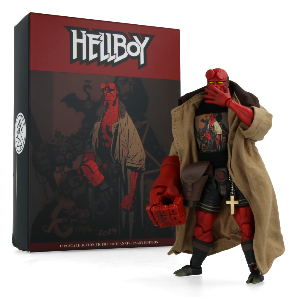 Hellboy 1/12 Scale Action Figure - 30th Anniversary Edition