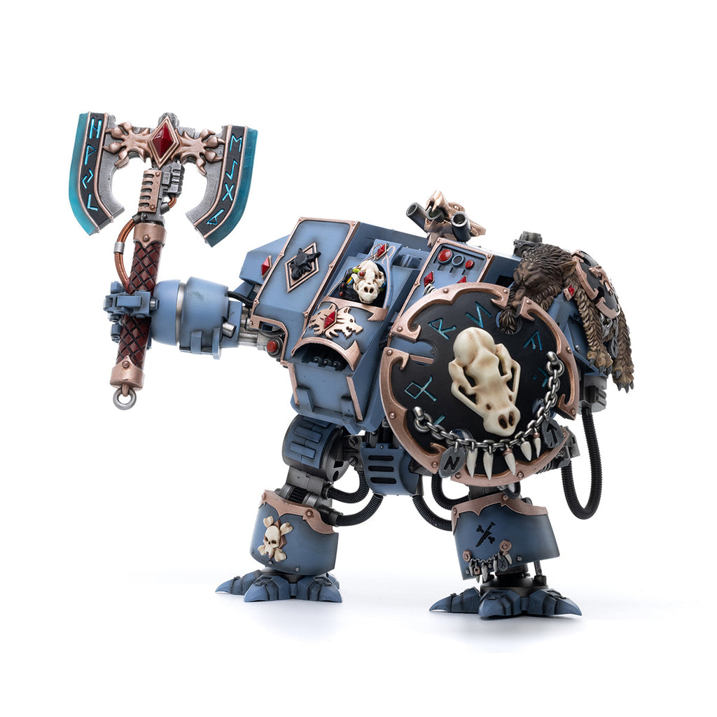 Space Marines Space Wolves Venerable Dreadnought Brother Hvor (Warhammer 40K)