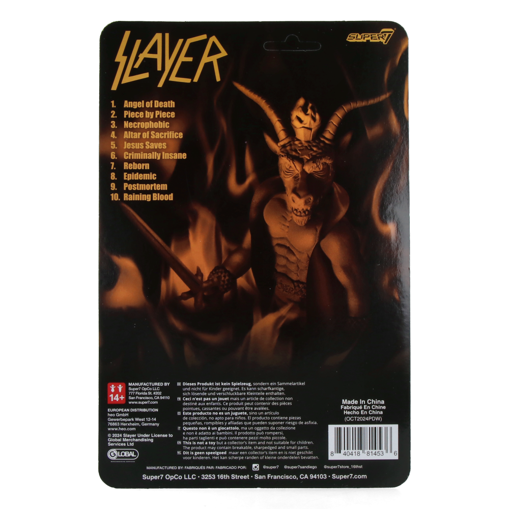 Minotaur (Reign in Blood) - Slayer ReAction Figure