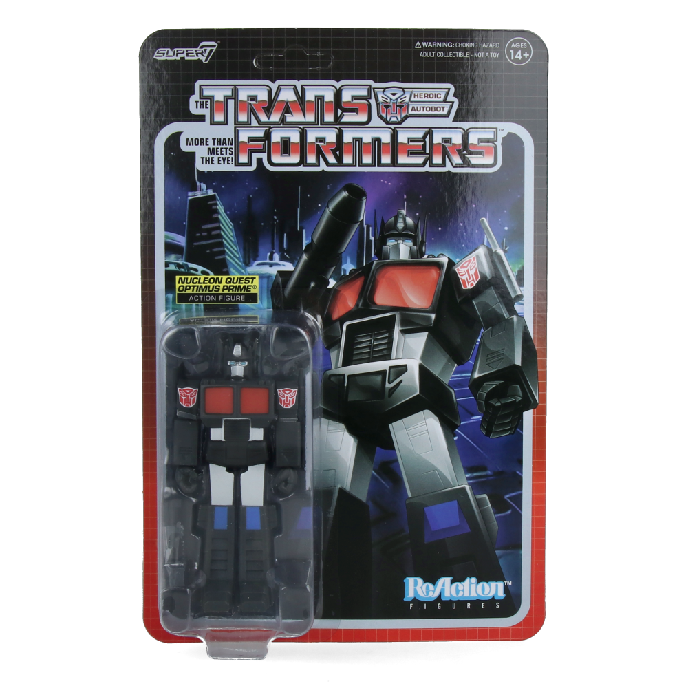 Optimus Prime (Nucleon Quest Special Mission) - Transformers wave 8 - ReAction Figures