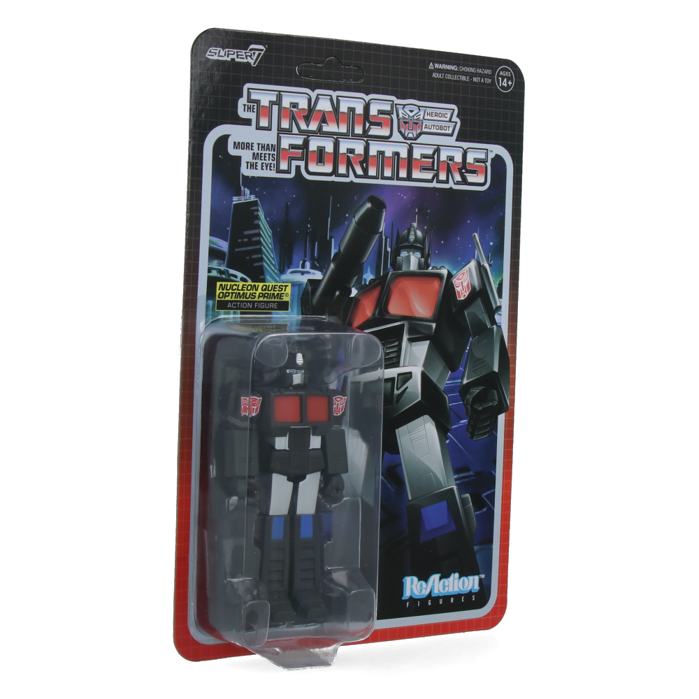 Optimus Prime (Nucleon Quest Special Mission) - Transformers wave 8 - ReAction Figures