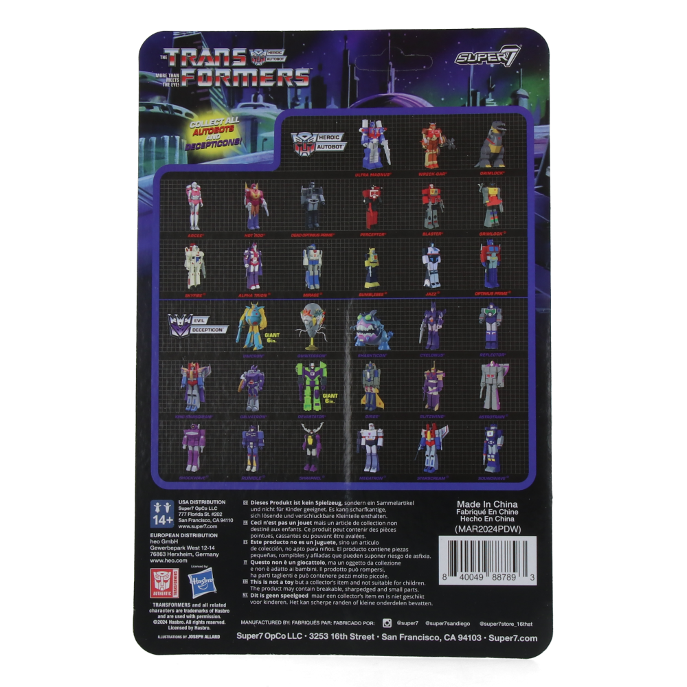 Optimus Prime (Nucleon Quest Special Mission) - Transformers wave 8 - ReAction Figures