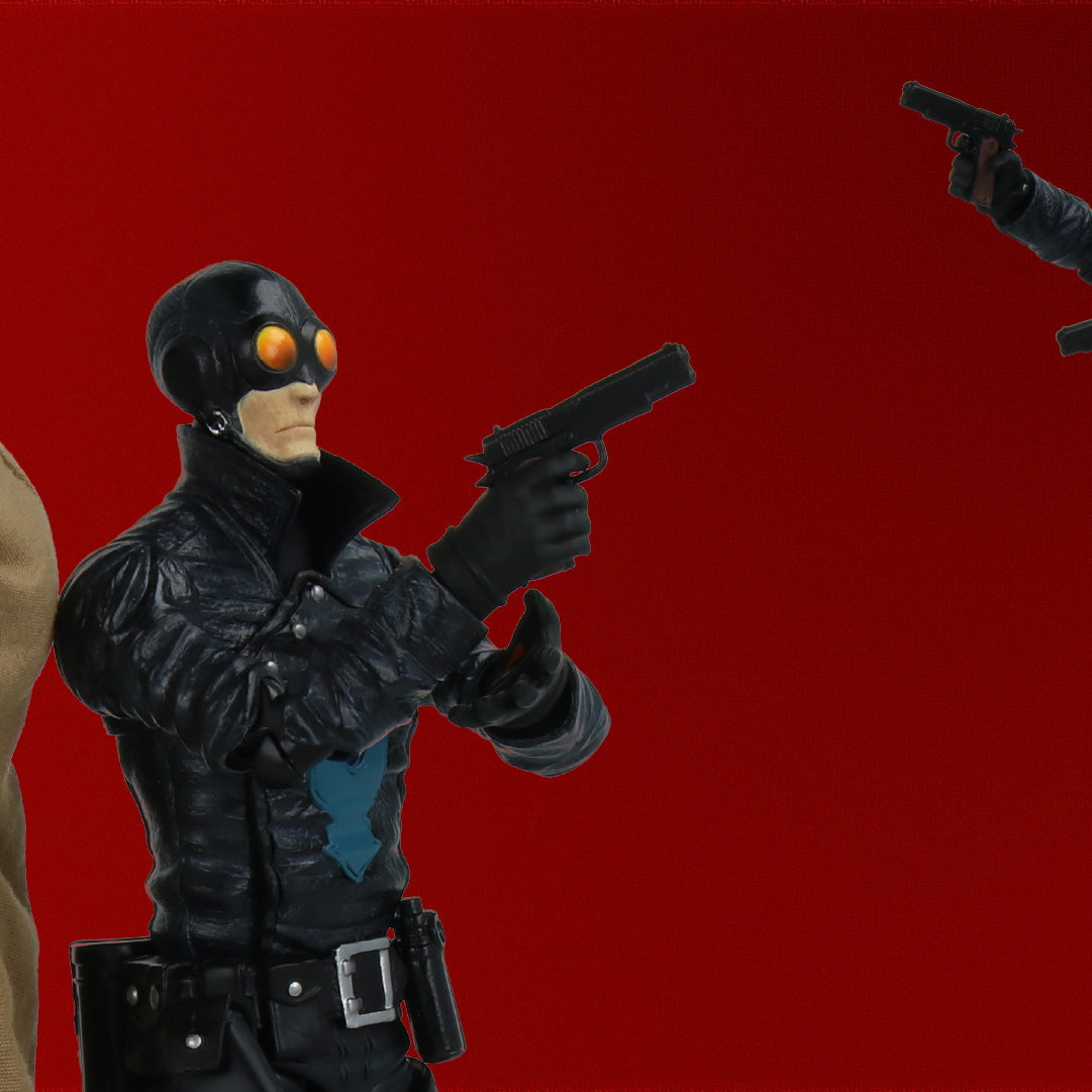 Lobster Johnson (Hellboy) 1/12 Scale Action Figure - 30th Anniversary Edition