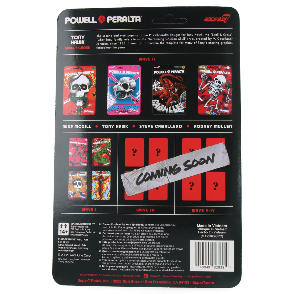 Powell-Peralta ReAction Figures Wave 2 - Tony Hawk