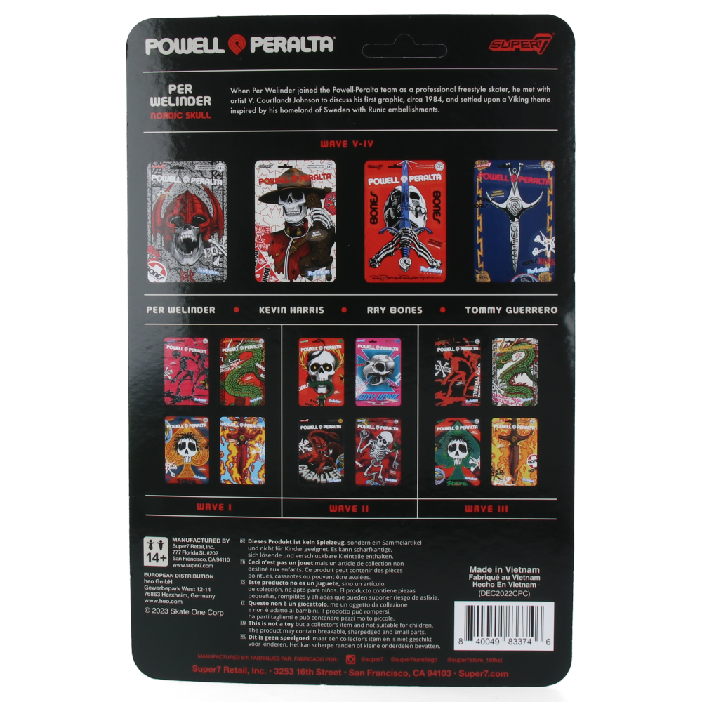Powell-Peralta ReAction Figures Wave 4 - Per Welinder