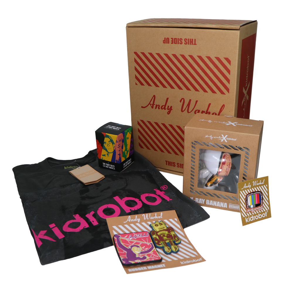 Andy Warhol x Kidrobot Pack