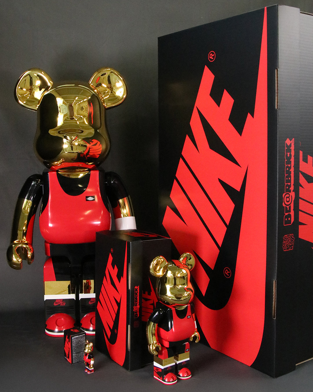 100% Bearbrick Michael Jordan - Air Jordan 1985