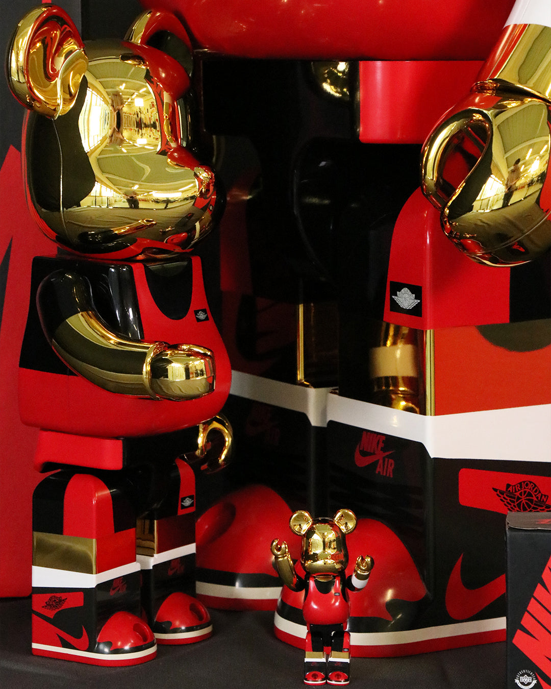400% Bearbrick Michael Jordan - Air Jordan 1985