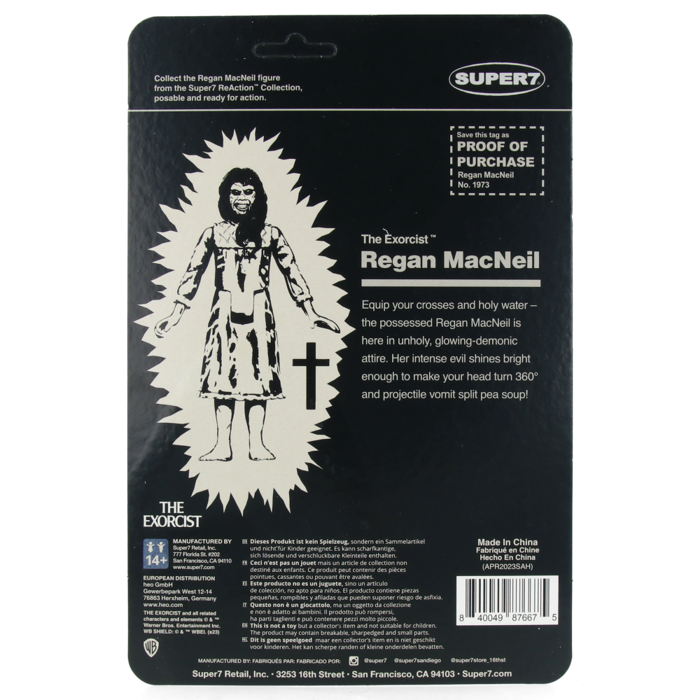 The Exorcist ReAction Figures - Regan (Monster Glow)