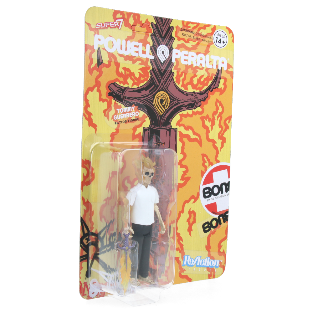 Powell-Peralta - ReAction Figures Wave 3 - Tommy Guerrero Flaming Dagger (SF Downhill)