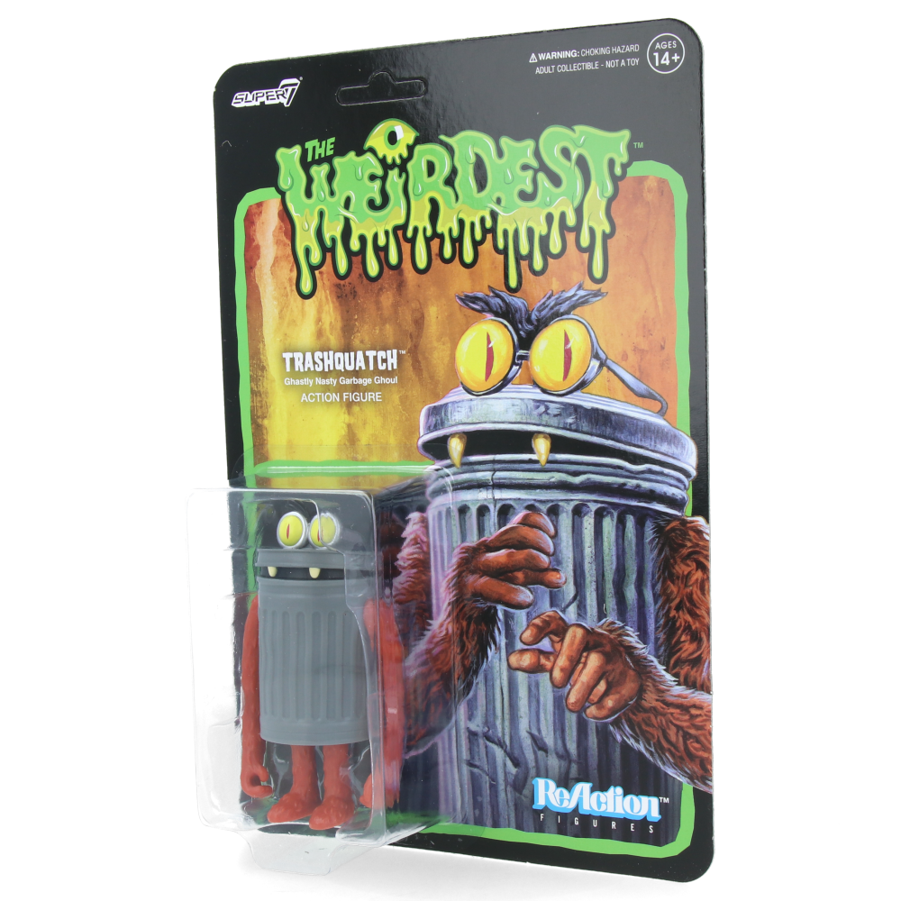 The Weirdest ReAction Figures Wave 1 - Trashquatch