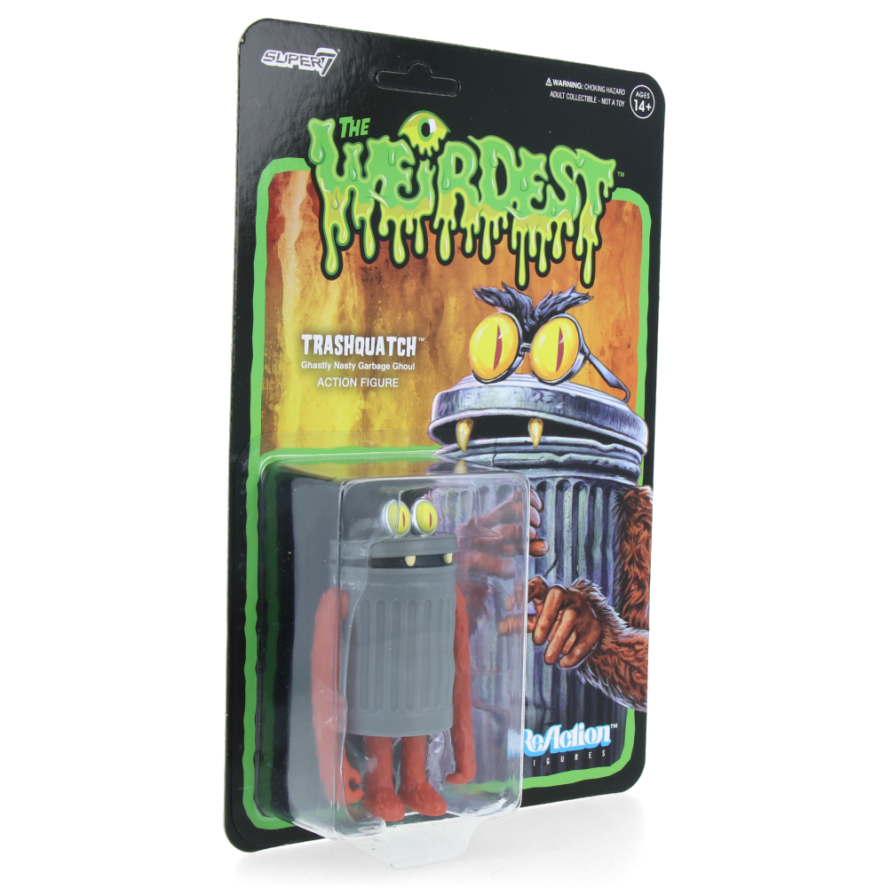 The Weirdest ReAction Figures Wave 1 - Trashquatch