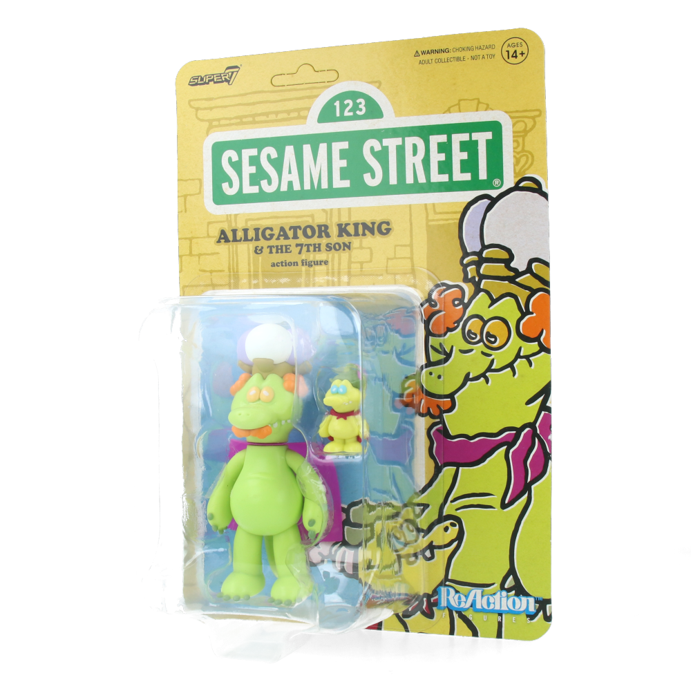 Sesame Street ReAction Figures Wave 4 - Alligator King