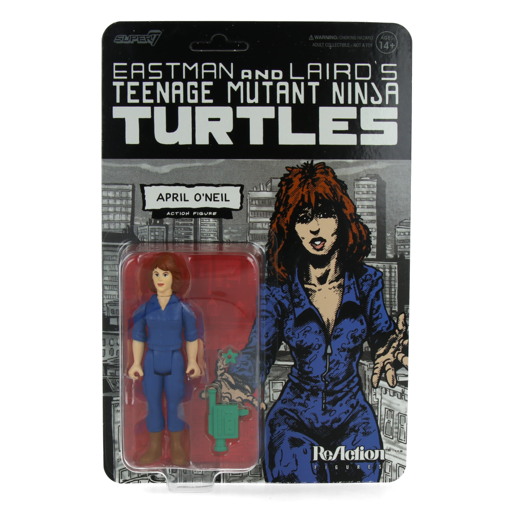 April O'Neil (Comic Color) - Tortues Ninja - ReAction Figures wave 11