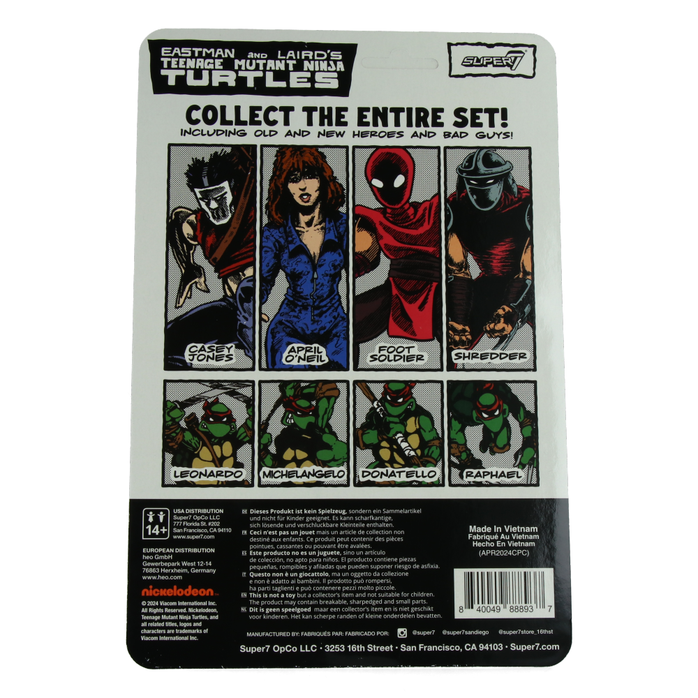 April O'Neil (Comic Color) - Tortues Ninja - ReAction Figures wave 11