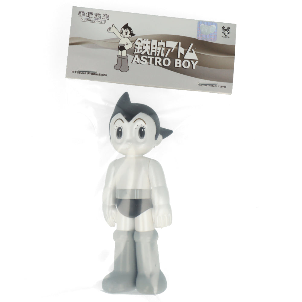 Astro Boy Standing - Black and White (Opened Eyes)
