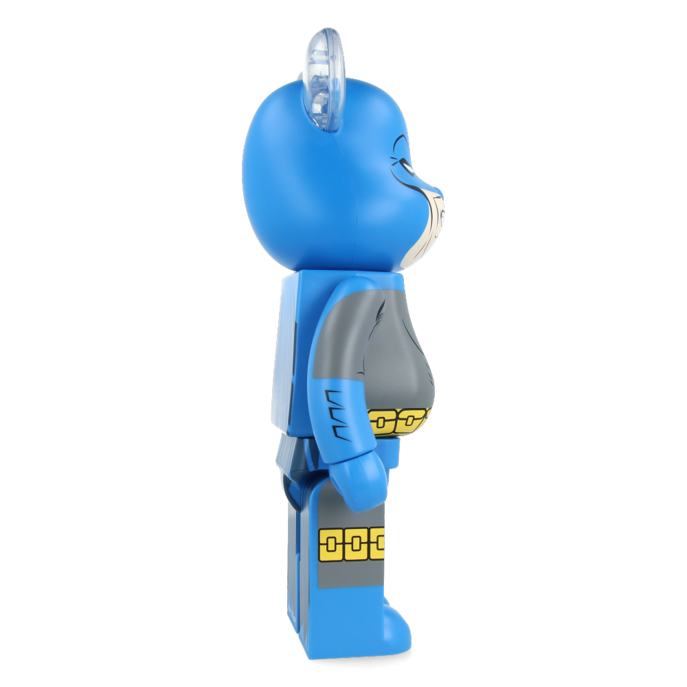 400% + 100% Bearbrick Batman Dark Knight (TDKR Blue Ver.)