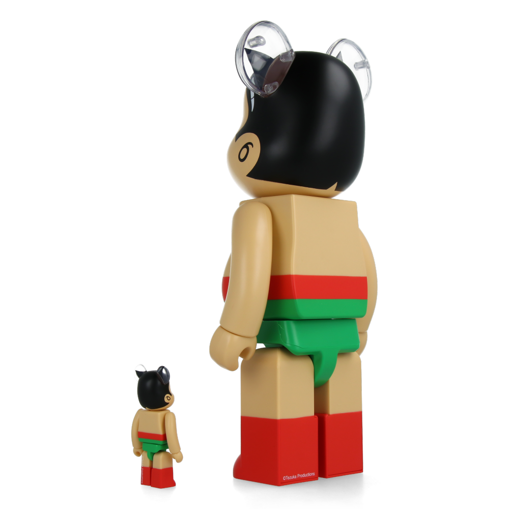 400% + 100% Bearbrick Astro Boy (First Color ver.)