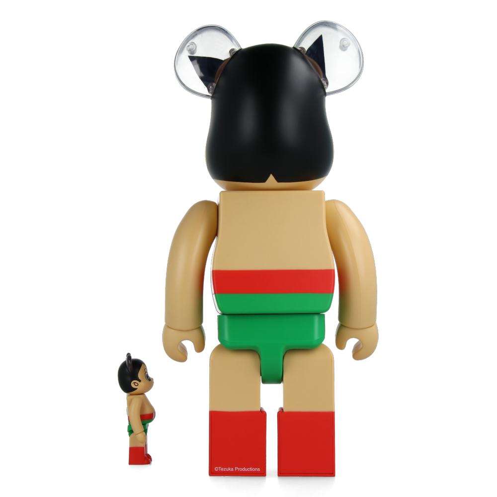 400% + 100% Bearbrick Astro Boy (First Color ver.)