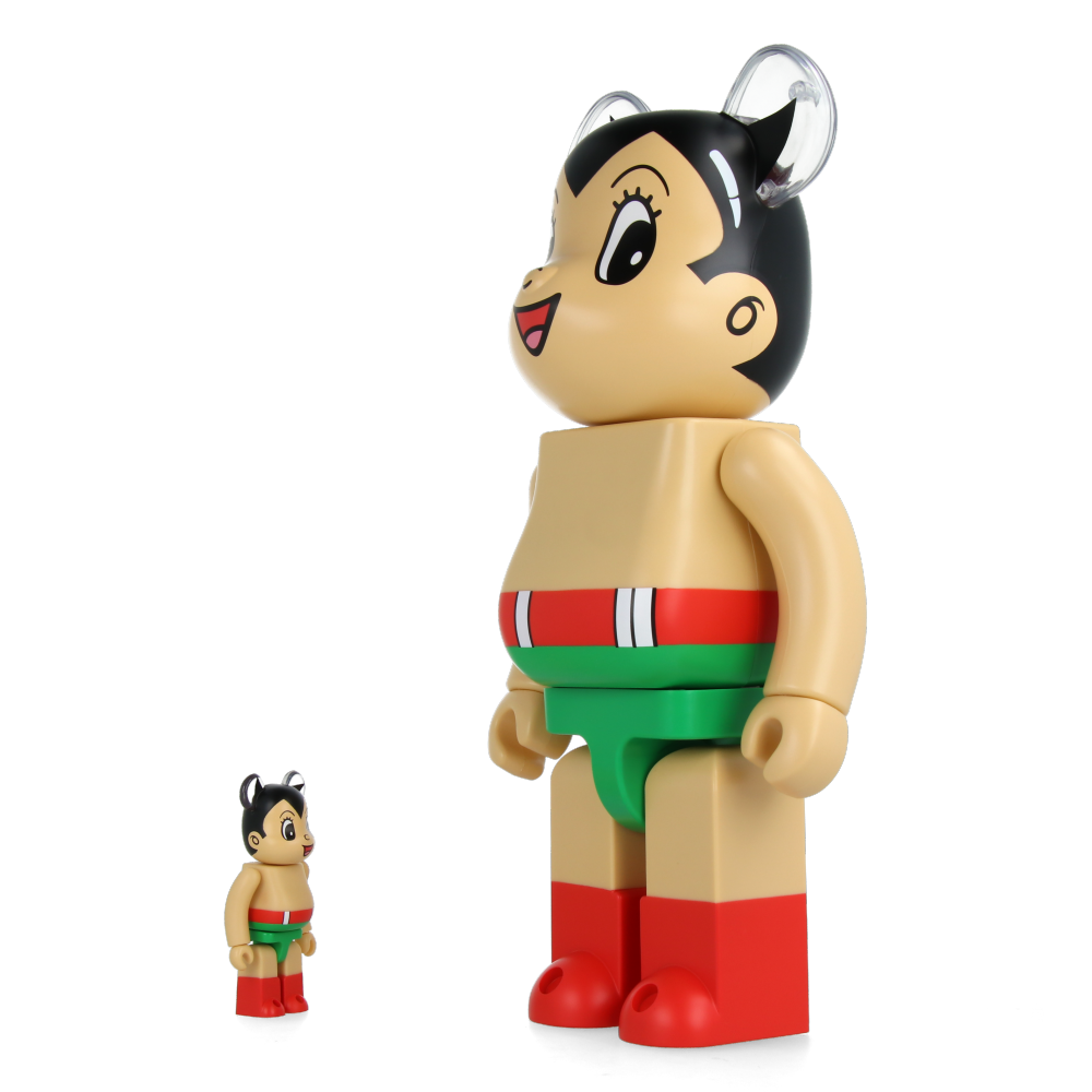 400% + 100% Bearbrick Astro Boy (First Color ver.)