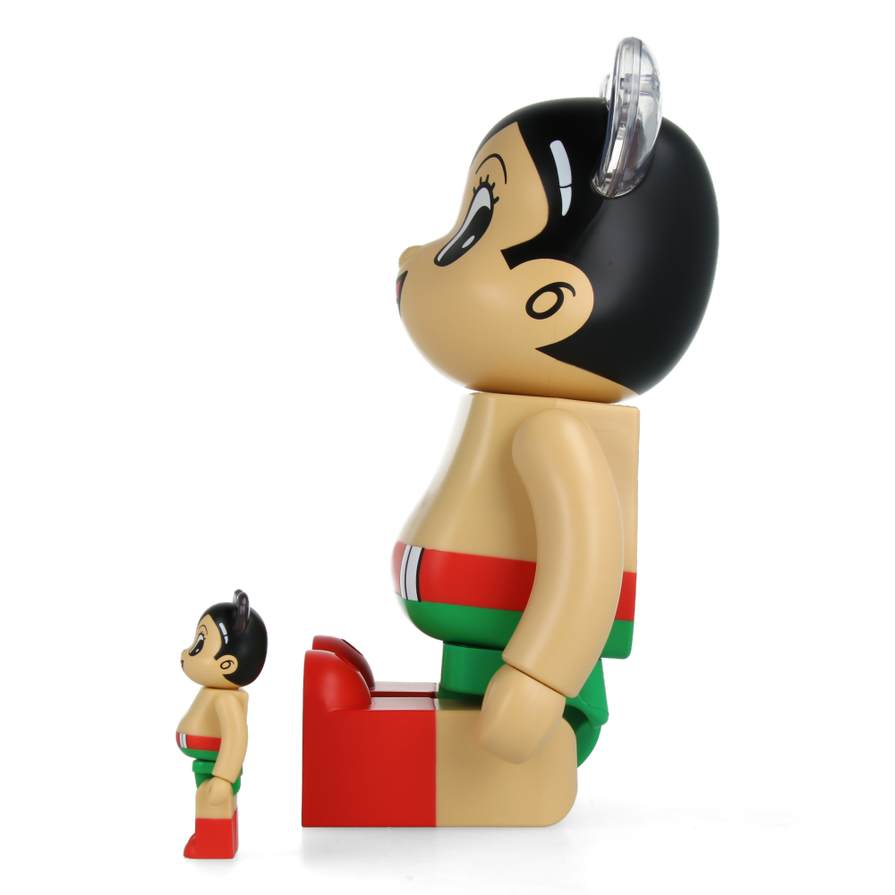 400% + 100% Bearbrick Astro Boy (First Color ver.)