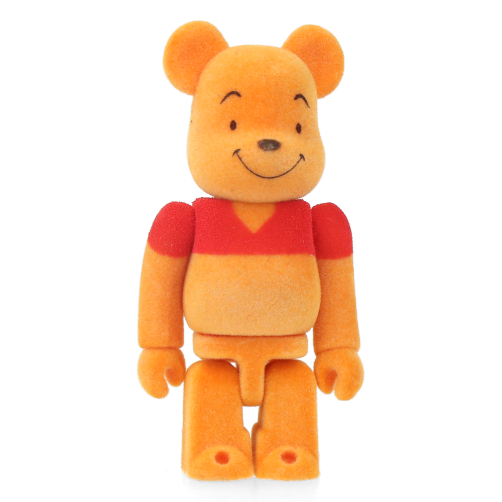 100% Bearbrick Winnie l'Ourson Flocky